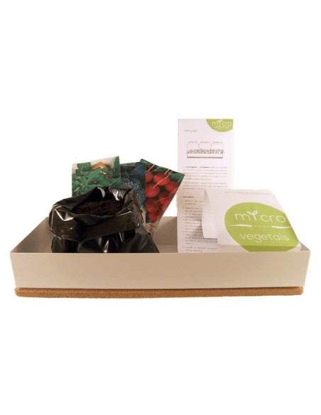 Grow Box Trio (Rabanete,Br&oacute;colo, R&uacute;cula) | Life in a Bag