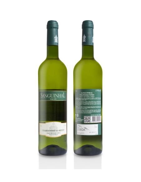 Sanguinhal Chardonnay & Arinto Branco 2016 | Companhia Agr&iacute;cola do Sanguinhal