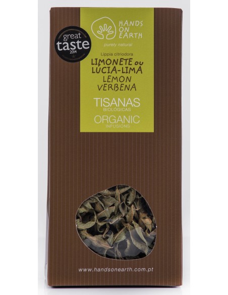 Tisanas Biol&oacute;gica L&uacute;cia-lima Hands on Earth caixa 10g | Hands On Earth