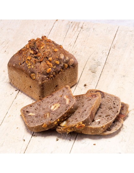 Bread T&acirc;maras e Nozes BIO Miolo 400g | miolo