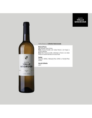 Quinta Valle Madruga Colheita Selecionada Branco 2017 | Quinta Valle Madruga
