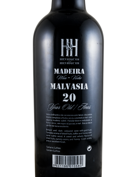 HENRIQUES & HENRIQUES Malvasia 20 Years | Henriques & Henriques