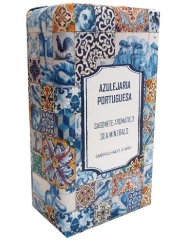 Soap Arom&aacute;tico Sea Minerals - Azulejaria Portuguesa 300g | Globalreason - artmm