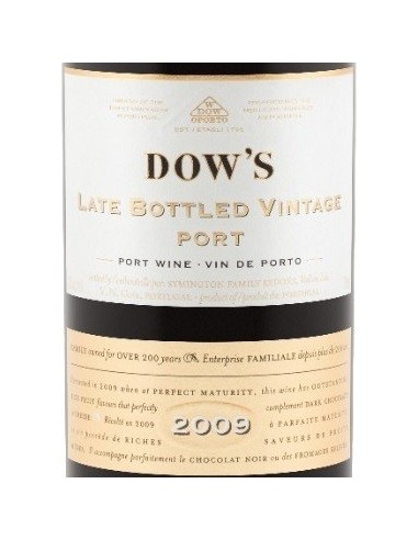 Vinho do Port DOW&acute;S L.B.V 2012 75cl | Symington Family Estates